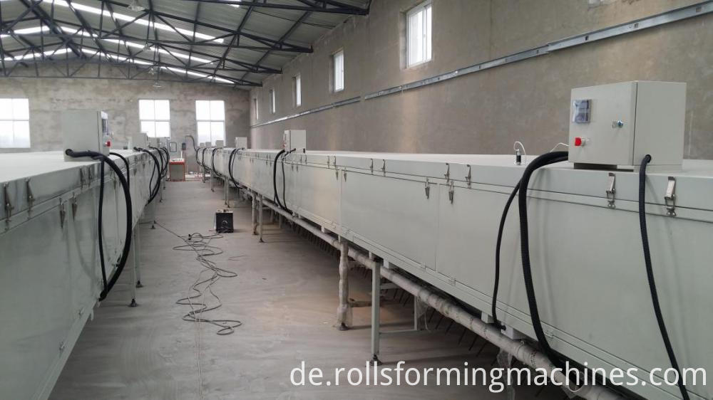 drying section1 drying section1 for Stone Coated Steel Roofs Product Line